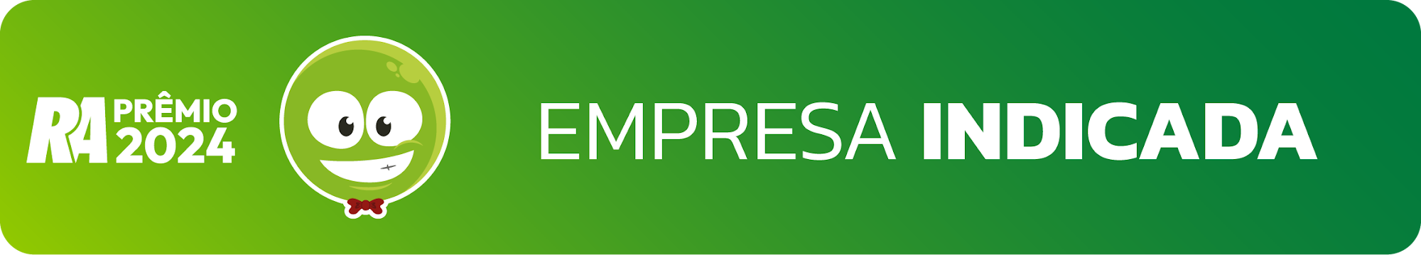RA Prêmio 2024 - Empresa Indicada